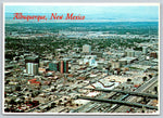 Aerial View, Albuquerque, New Mexico, Vintage Post Card