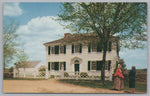 View Of The Salem Towne House, Vintage Post Card.