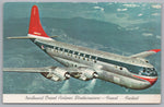 Northwest Orient Airlines, Vintage Post Card.