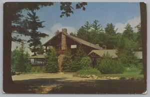 Severance Lodge, Lake Kezar, Centre Lovell, Maine Vintage Post Card