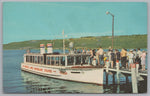 Captain Bills Lake Ride, Watkins Glen, New York, USA, Vintage Post Card.