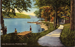 Lake Maranacook, Winthrop, Maine, USA, Vintage Post Card