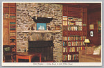 Inside The Little White House, Vintage Post Card.