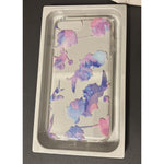 Heyday Phone Case Apple iPhone 6 7 8 Floral Clear Plastic Floral Pink Purple