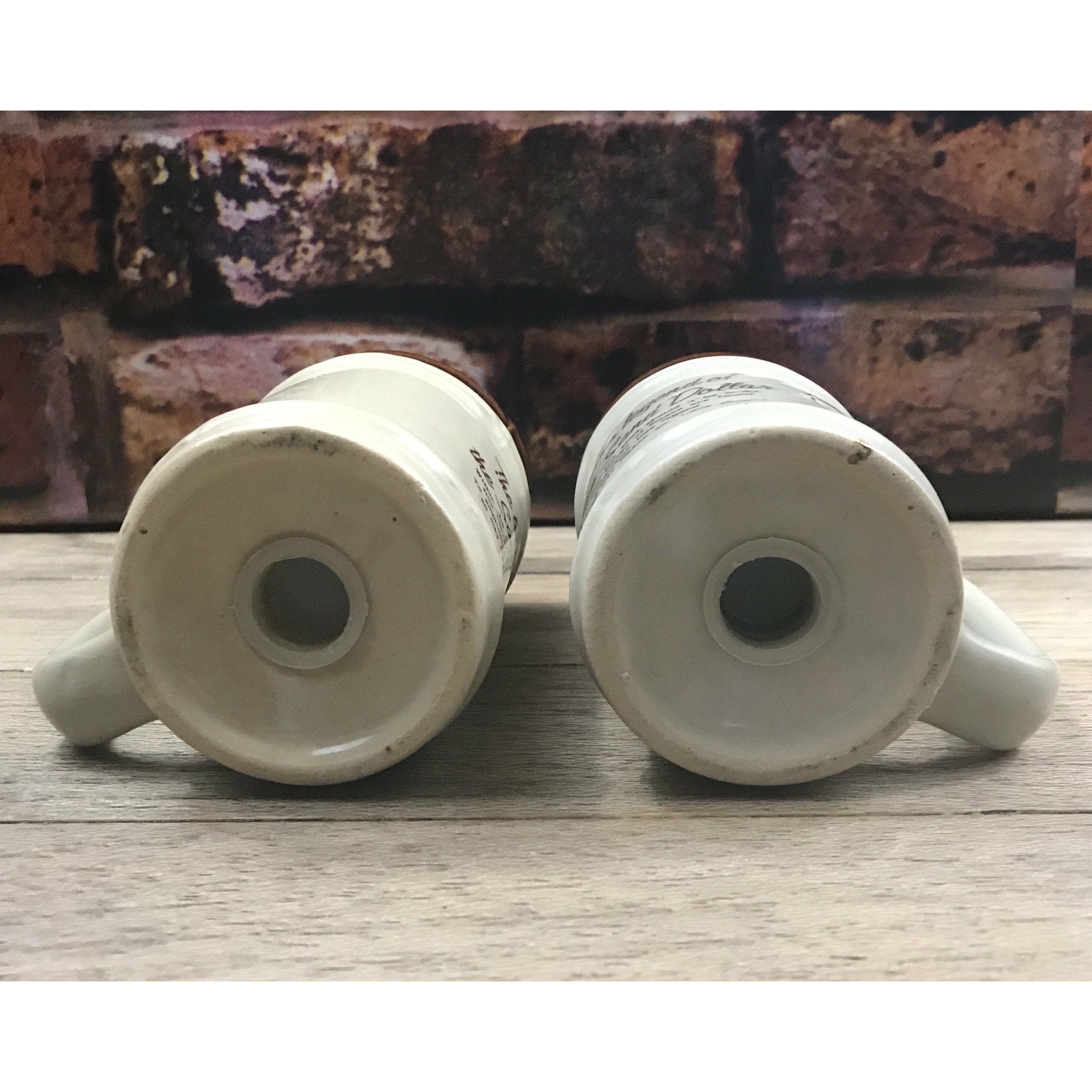Vintage Ceramic Pottery “Legend of the Sand Dollar” Salt & Pepper Shakers-1970’s