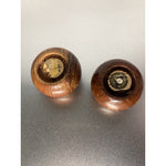 Vintage California Redwood Wood Salt & Pepper Shakers