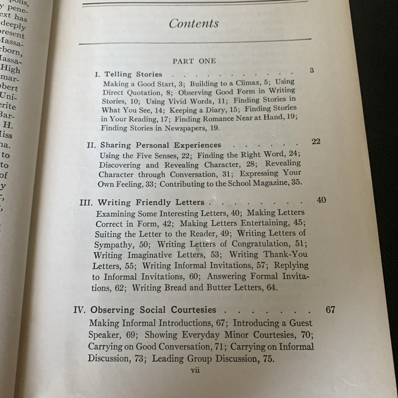 Using English First Year 1939 Chapman Harcourt, Brace & Co. Hardcover