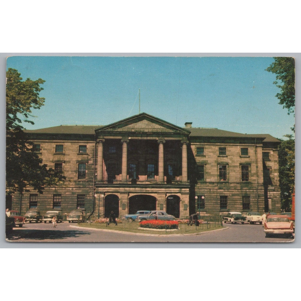 Provincial Building, Charlottetown, Prince Edward Island, Vintage Post Card.