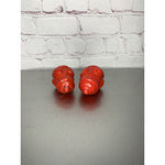 Vintage Red Fire Hydrant Salt & Pepper Shakers Ceramic