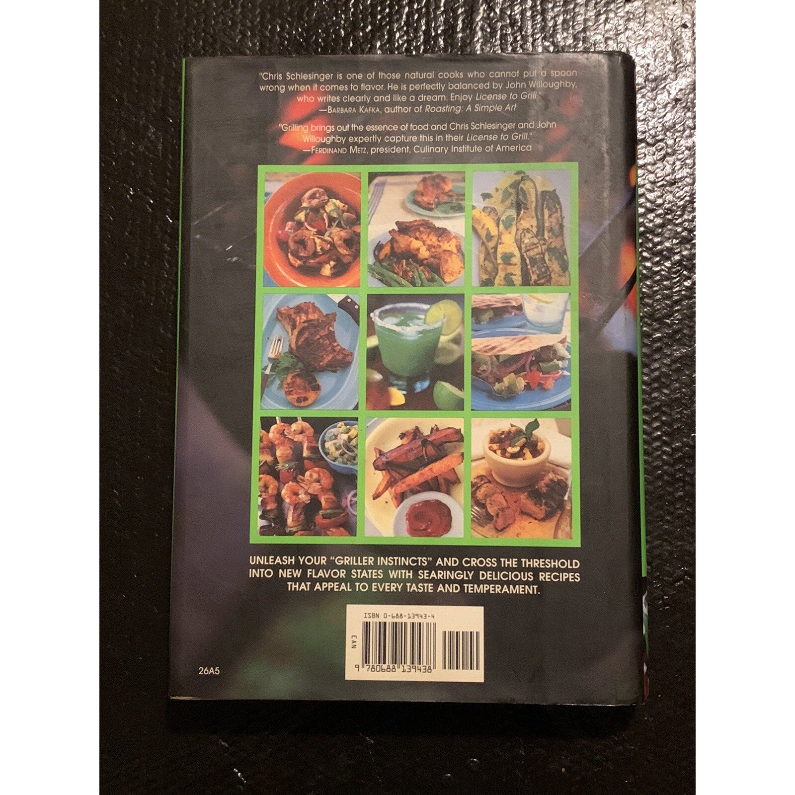 License to Grill Cookbook 200 recipes By Chris Schlessinger Hardcover