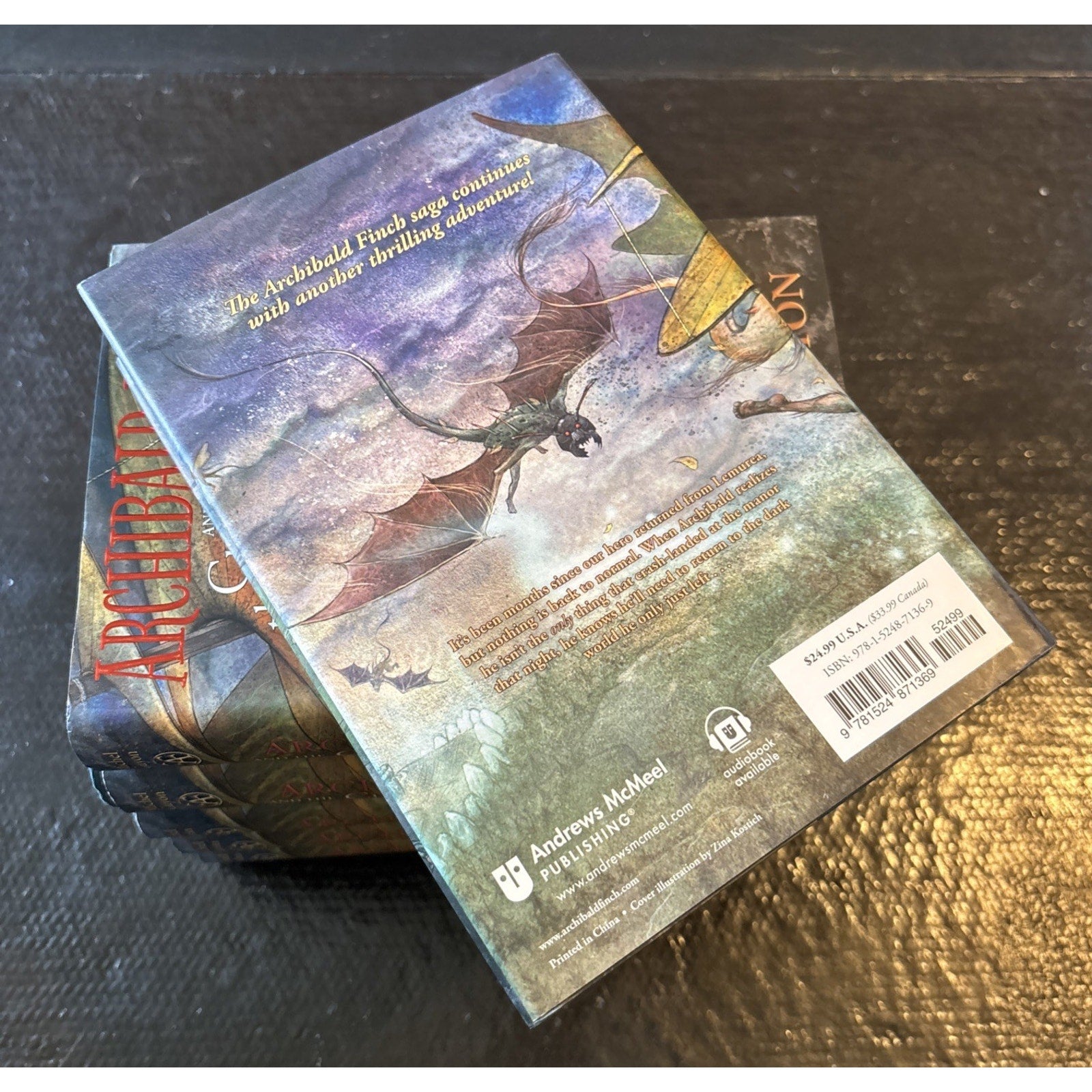 Archibald Finch and the Curse of the Phoenix: Vol 2-Michel Guyon-Hardcover-New