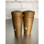 Vintage Puerto Rico Wood Conga Drum Salt & Pepper Shakers