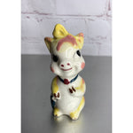 Vintage Ceramic Mrs. Piggy Salt Shaker Japan Replacement