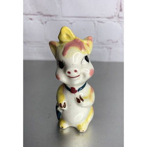 Vintage Ceramic Mrs. Piggy Salt Shaker Japan Replacement