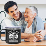 Don't Mess with MamaSaurus, 14oz Tumbler Mug, Novelty, Leak Proof Hot/Cold