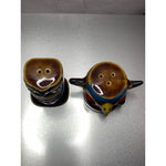 Vintage Empress Totem Salt & Pepper Shakers Japan