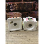 Vintage Ceramic Antique Shop and Cottage Home Salt & Pepper Shakers