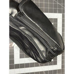 Buxton Genuine Leather Black Shoulder Slingback Hand Bag Purse