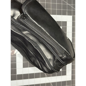 Buxton Genuine Leather Black Shoulder Slingback Hand Bag Purse