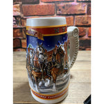 Vintage Budweiser Anheuser-Busch A Century of Tradition Holiday Stein 1999