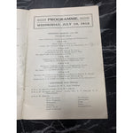 1912 Pennsylvania State Christian Endeavor Union Convent Booklet Wilkes-Barre PA