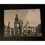Vintage Wawel Castle Cathedral in Krakow, Poland RPPC
