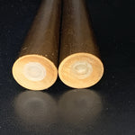 Vintage MCM Teak Wood Salt & Pepper Shakers Tapered