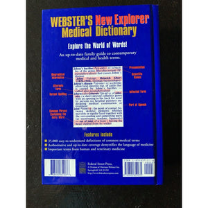 Webster's New Explorer Medical Dictionary Family Medical Reference HC 1999