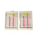 Heyday Audio Cable 3 Ft. 3.5 mm Aux Plug Pink NEW - Lot of 2