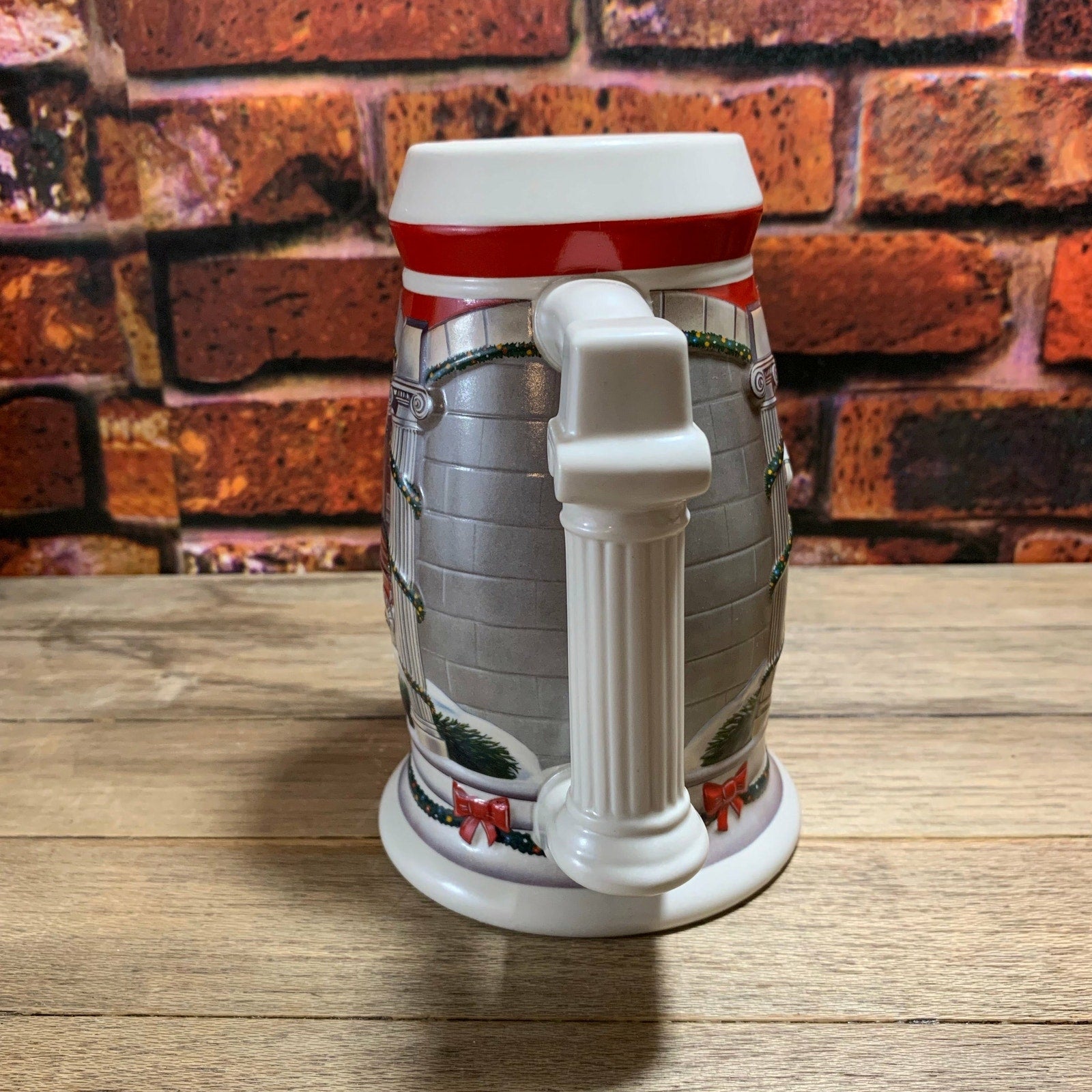 Vintage Budweiser Anheuser-Busch Holiday at the Capital Holiday Stein 2001