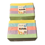 300 Pcs Index Cards, 5 Colors 3 x 5" with Rings Prehole, Round Corners-Lot of 2