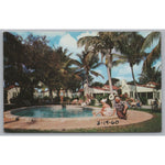 Spanish Courts, Riviera Beach, Vintage Post Card.
