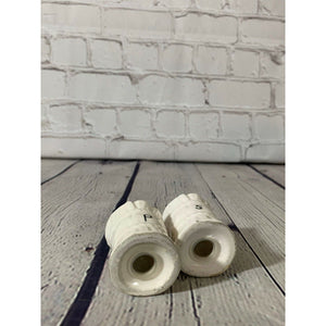 Vintage Ceramic Bale of Hay Salt & Pepper Shakers-Occupied Japan 1945-1952