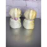 Vintage Celluloid Plastic Kitten Salt & Pepper Shakers