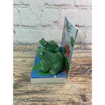 Vintage Ceramic Frogs Salt And Pepper Shakers, Wood & Charles Ltd, NY NOS (A)