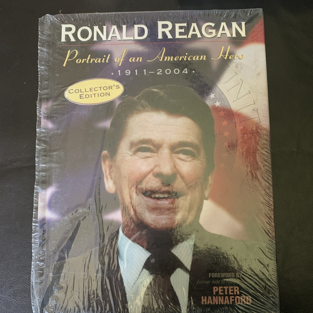 President Ronald Reagan Portrait of An American Hero 2004 HC Factory Sealed