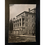 RPPC Zakopane Fragment Sanatorium Wojskowego Vtg Black & White Photo Postcard