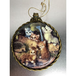 Bradford Exchange Kitten Expeditions Ornament "On The Garden Path 6th Issue 1997