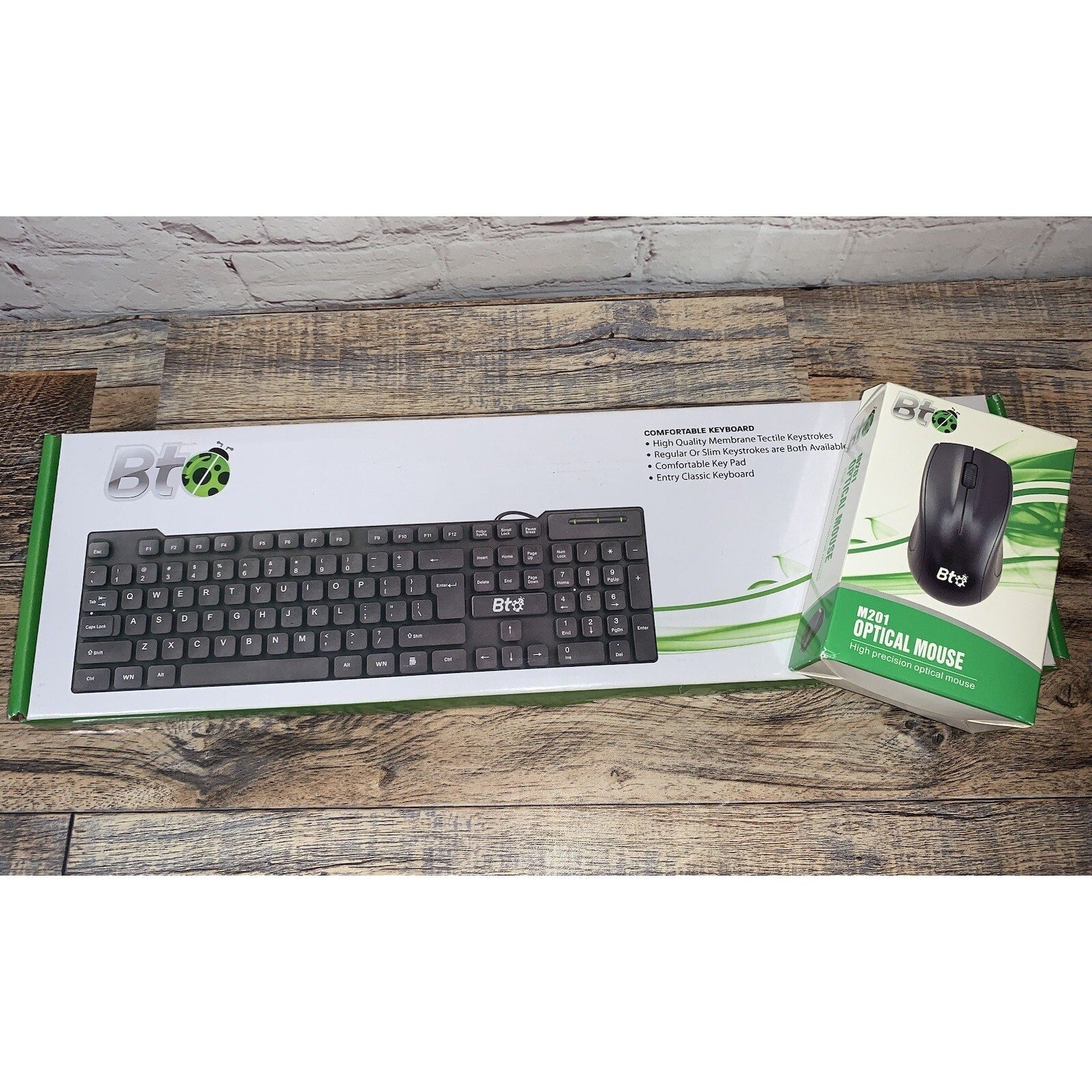 BT Keyboard and Optical Mouse Combo