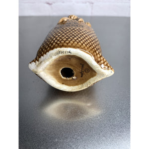 Vintage Ceramic Burlap Sack O’ Salt Shaker Country Farm Rustic Replacement