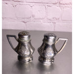 Vintage Silver Chrome Tea/Coffee Pot Salt & Pepper Shakers