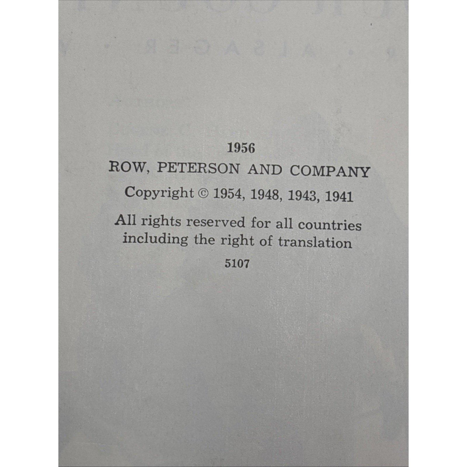 THE Story Of our Country Hardcover LN Row Peterson & Co 1956