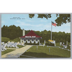 Snack Bar On Mackinac Island, Michigan, Vintage Post Card.