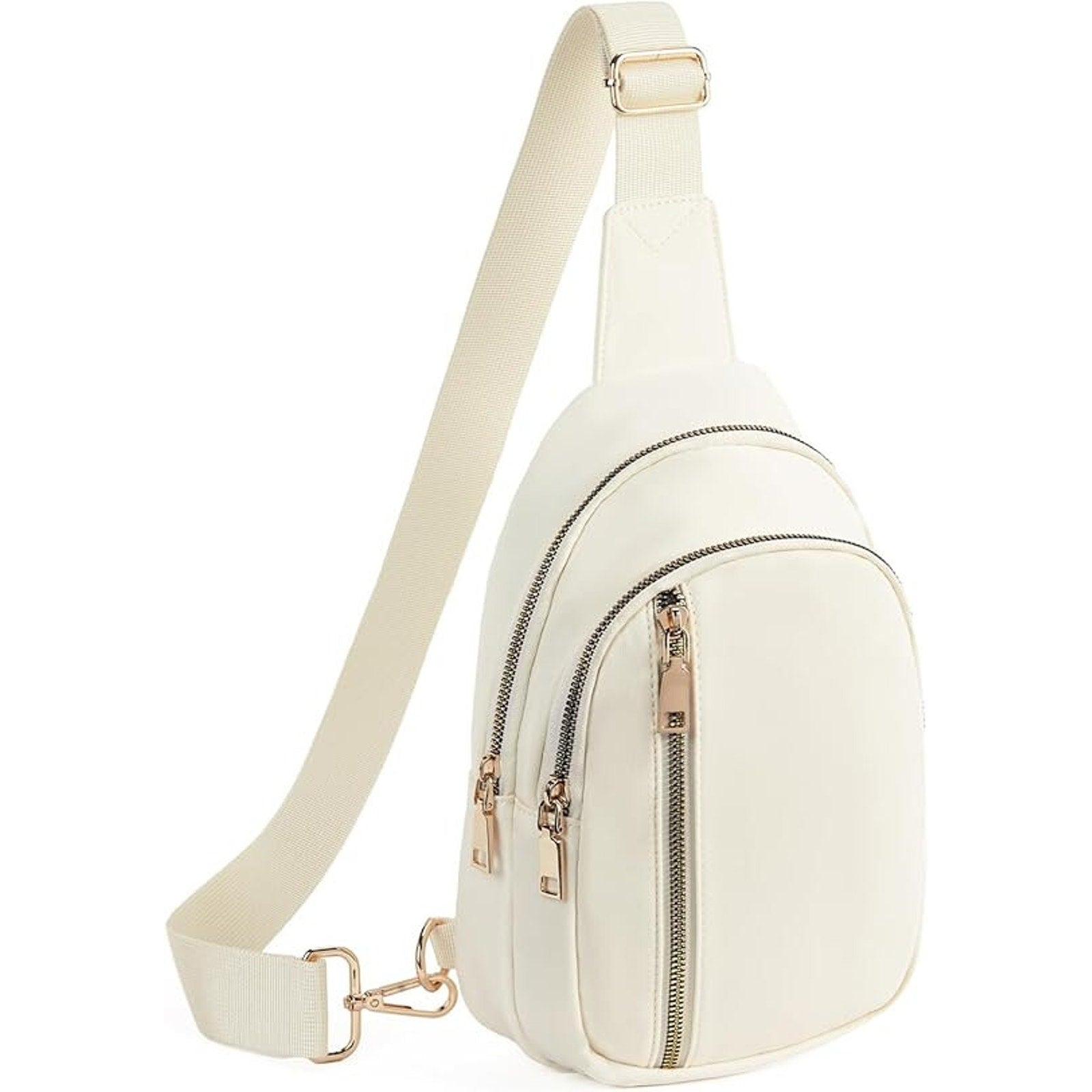 CHOLISS Large Sling Bag, Anti Theft Crossbody Bags w/Extended Strap, Nylon