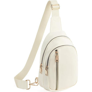 CHOLISS Large Sling Bag, Anti Theft Crossbody Bags w/Extended Strap, Nylon