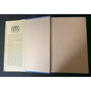 Vintage: Abba Eban, An Autobiography by Abba Eban 1977, Hardcover
