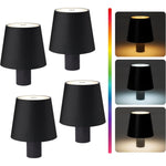 4Pack LED Wireless Wine Bottle Lamp, RGB 5 Modes & CCT Modes Table Lamp, IP54