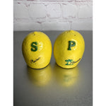 Vintage Florida Lemons Salt & Pepper Shakers Citrus Souvenir