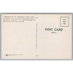 Highway 60, Algonquin, Ontario, Canada, Vintage Post Card.