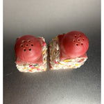 Vintage Florida Shells Salt & Pepper Shaker Souvenir Collectible Plastic